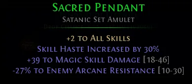 Mid-late amulet option 1
