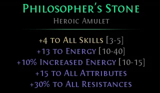 Mid-late amulet option 3