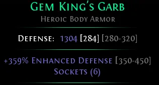 Mid-late body armor option 2