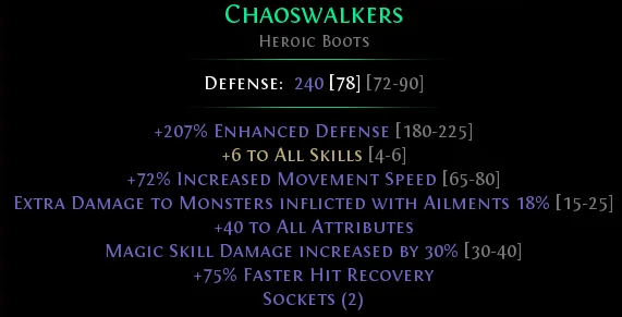 Mid-late boots option 1