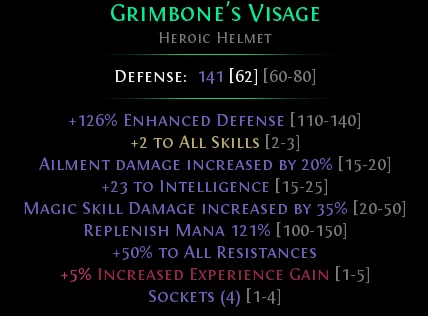 Mid-late helm option 1