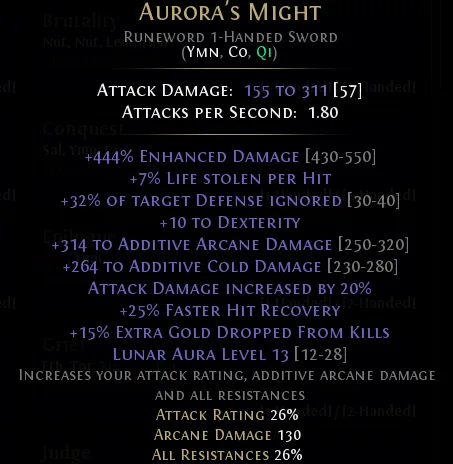 Merc weapon option 1
